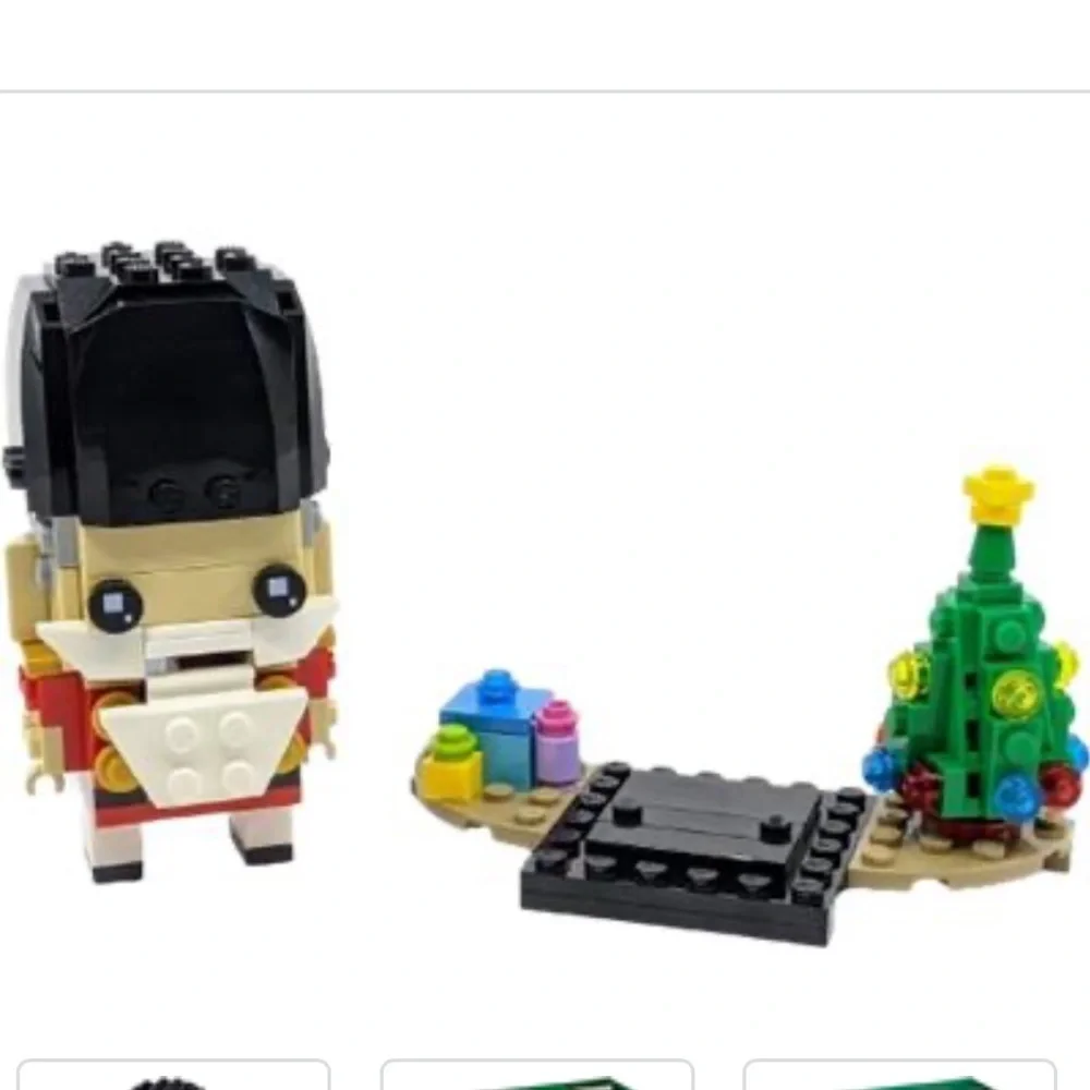 Lego brick Headz Nutcracker set 40425 new in sealed box 180 pieces retired rare